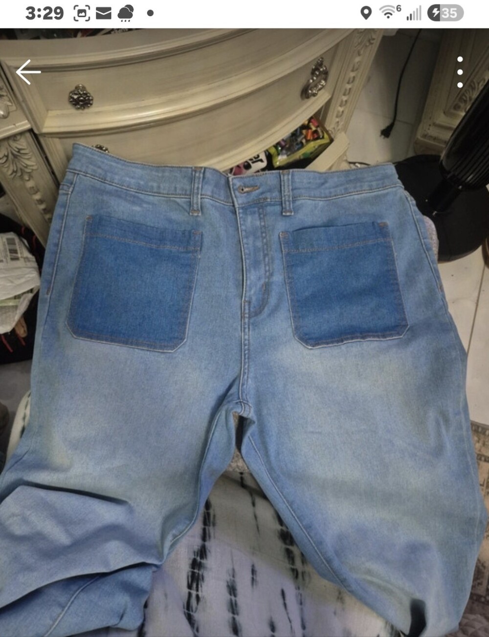 Time and Tru Light Blue High Rise Denim Jeans